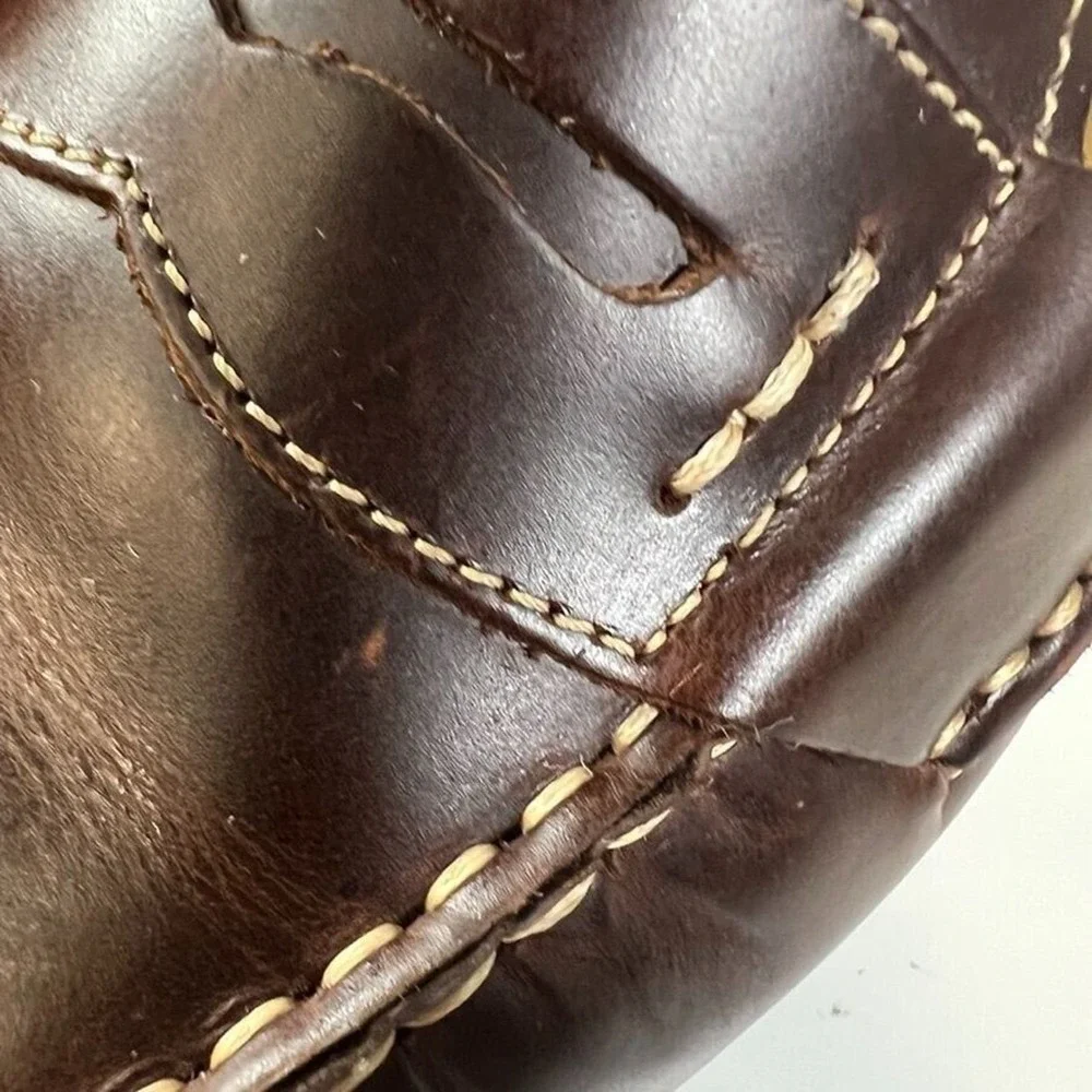 Bass Brown Leather Loafers